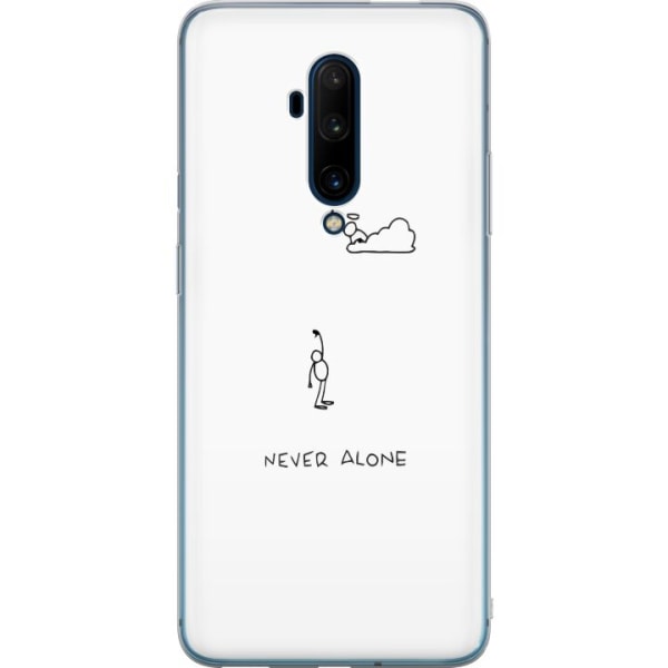OnePlus 7T Pro Gennemsigtig cover Aldrig Alene