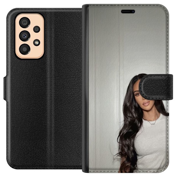 Samsung Galaxy A33 5G Tegnebogsetui Kim Kardashian – Iconic
