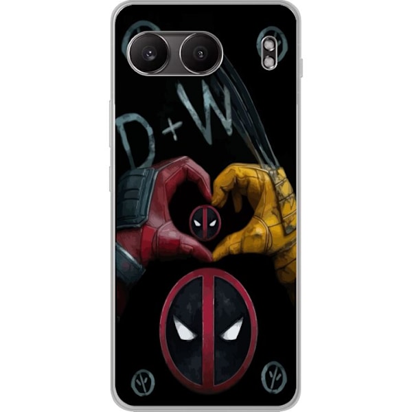 OnePlus Nord 4 Genomskinligt Skal Deadpool & Wolverine Kärlek