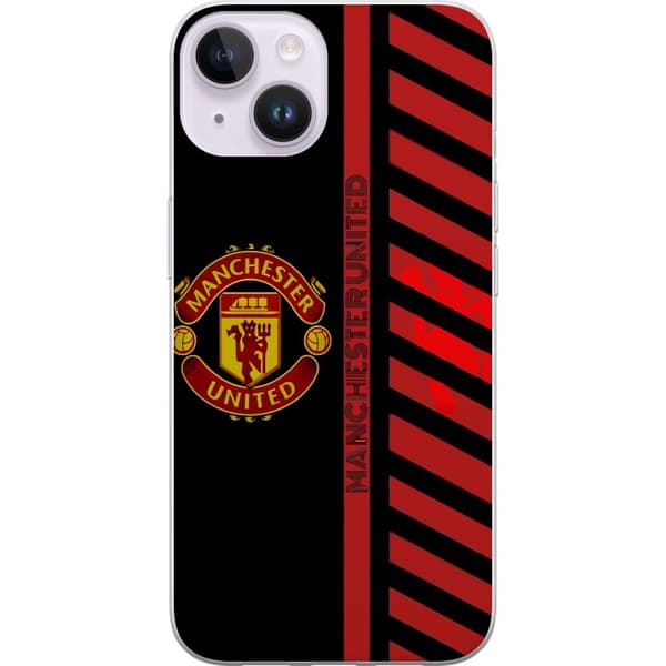 Kompatibelt Mobildeksel til Apple iPhone 14 Manchester United