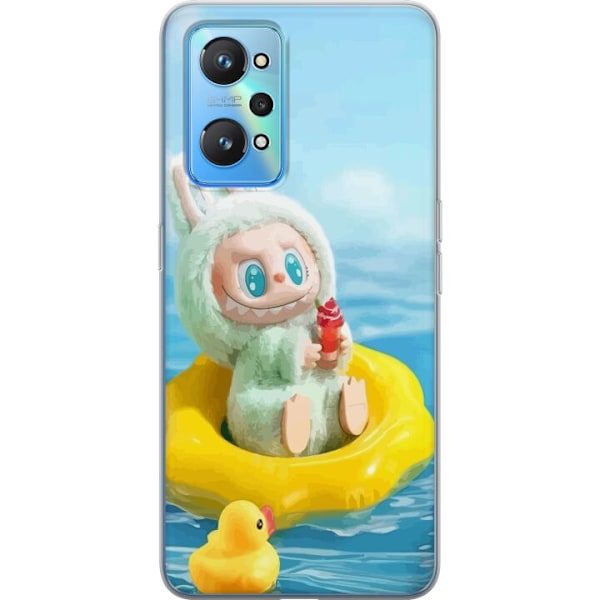 Realme GT Neo2 Läpinäkyvä kuori Labubu Macaron-sarja