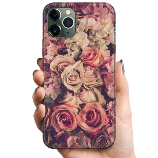 Apple iPhone 11 Pro TPU Mobilcover Blomster