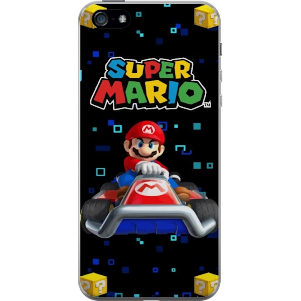 Apple iPhone 5 Genomskinligt Skal Super Mario Wonder