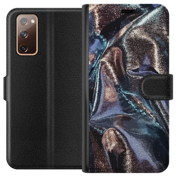 Kompatibelt Plånboksfodral till Samsung Galaxy S20 FE Glitter / Silke