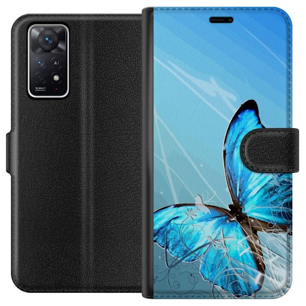 Xiaomi Redmi Note 11 Pro 5G Plånboksfodral Fjäril