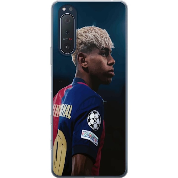 Sony Xperia 5 II Läpinäkyvä kuori Lamine Yamal - Barcelonan