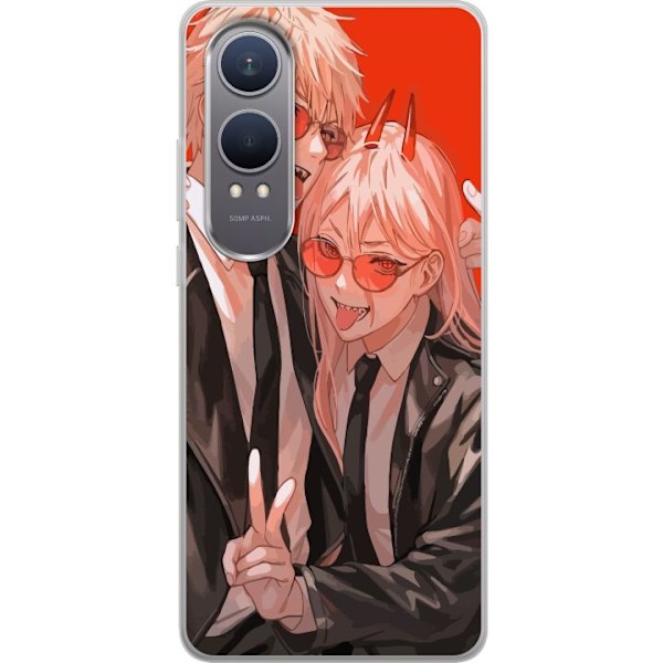 OnePlus Nord CE4 Lite Läpinäkyvä kuori Chainsaw Man