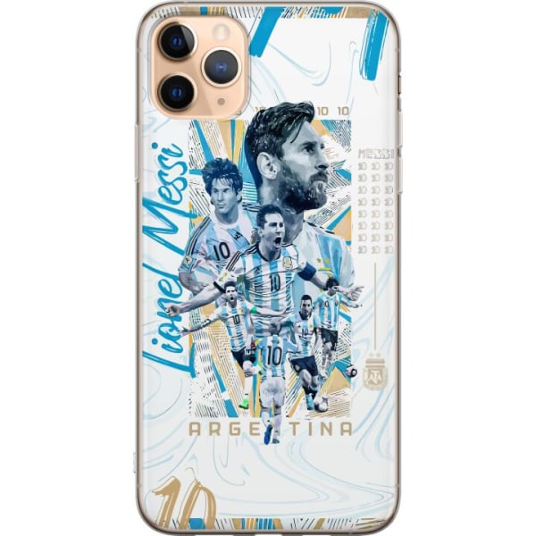 Apple iPhone 11 Pro Max Gjennomsiktig deksel Lionel Messi