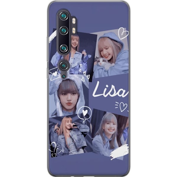 Xiaomi Mi Note 10 Pro Läpinäkyvä kuori Lisa Blackpink – Aesthetic K-pop Queen