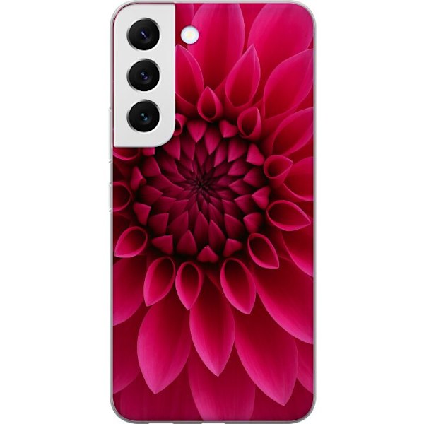 Samsung Galaxy S22 5G Läpinäkyvä kuori Rosecore