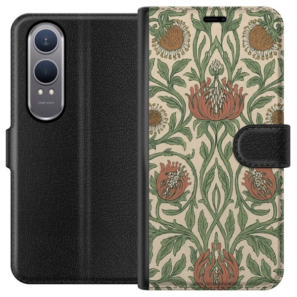 OnePlus Nord CE4 Lite Lompakkokotelo Petali Yksityiskohdat