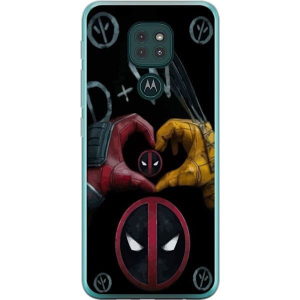 Motorola Moto G9 Play Läpinäkyvä kuori Deadpool & Wolverine