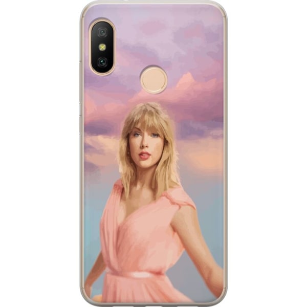 Xiaomi Redmi 6 Pro Gennemsigtig cover Taylor Swift