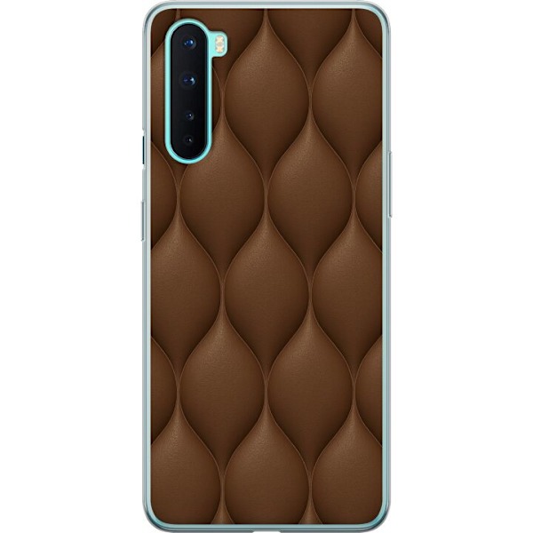 OnePlus Nord Läpinäkyvä kuori Kaakaoskaalat