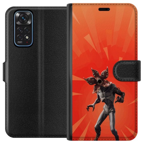 Xiaomi Redmi Note 11 Lommeboketui Fortnite - Demogorgon