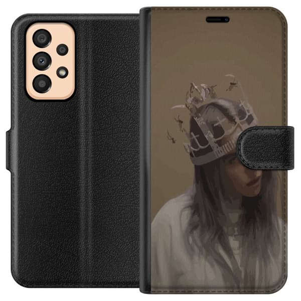 Kompatibelt Plånboksfodral till Samsung Galaxy A33 5G Billie Eilish