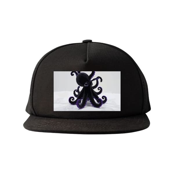Snapback-lippalakki musta one size