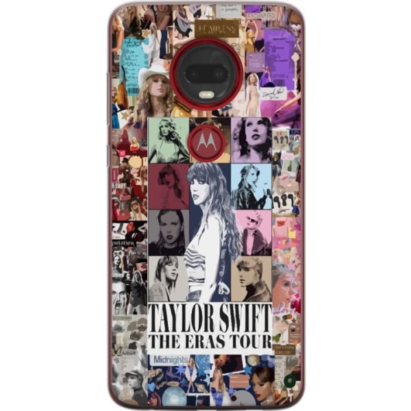 Motorola Moto G7 Plus Läpinäkyvä kuori Taylor Swift - Eras