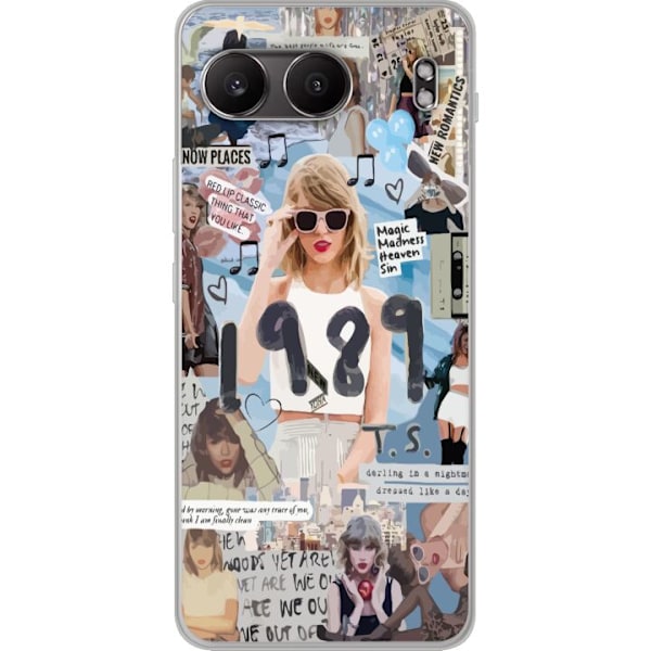 OnePlus Nord 4 Genomskinligt Skal Taylor Swift