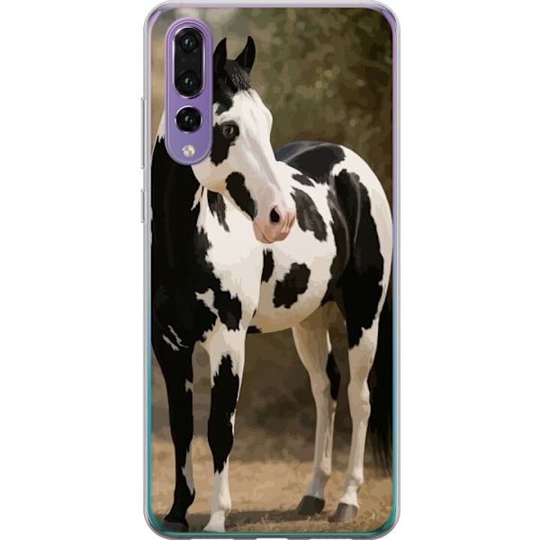 Huawei P20 Pro Läpinäkyvä kuori Kaunis Hevonen - elegantti hevonen kuva-aihe