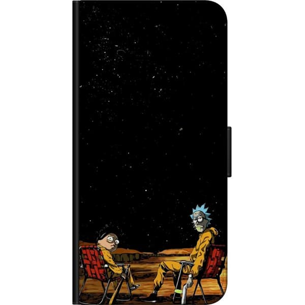 Kompatibelt Plånboksfodral till Samsung Galaxy A03s Rick and Morty