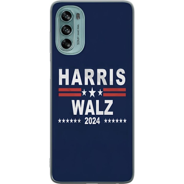 Motorola Moto G62 5G Genomskinligt Skal Harris | Walz 2024