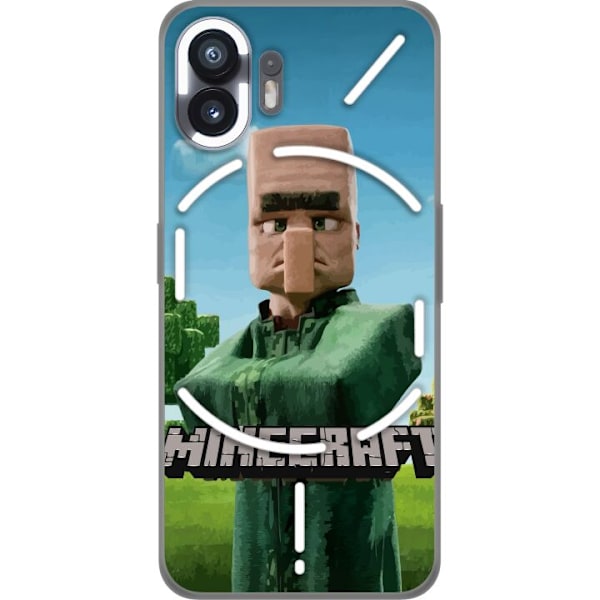 Nothing Phone (2) Gennemsigtig cover A Minecraft Movie