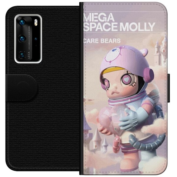 Huawei P40 Pro Tegnebogsetui Mega Space Molly Care Bears Serie