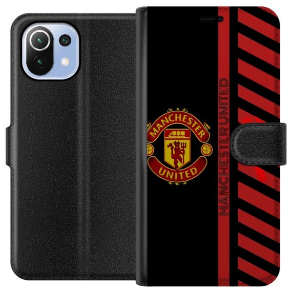 Xiaomi Mi 11 Lite Plånboksfodral Manchester United
