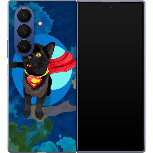 Kompatibelt Mobildeksel til Samsung Galaxy Z Fold8 Ultra Superkatt blå