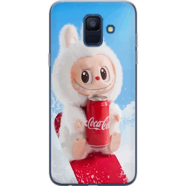 Samsung Galaxy A6 (2018) Läpinäkyvä kuori Labubu Summer Edi