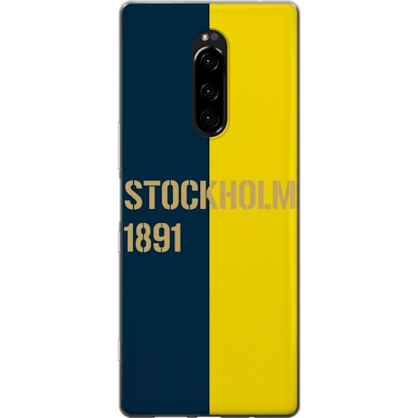 Sony Xperia 1 Genomskinligt Skal Stockholm 1891