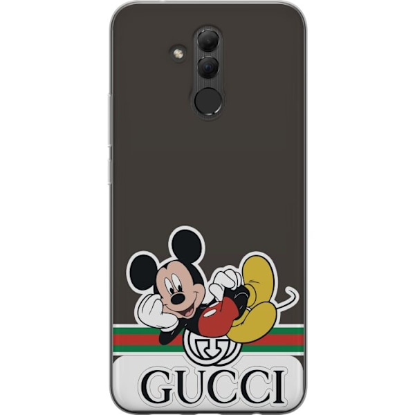 Huawei Mate 20 lite Gennemsigtig cover Gucci Musse Pig