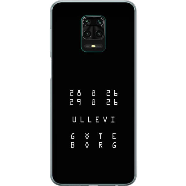 Kompatibelt Mobildeksel til Xiaomi Redmi Note 9 Pro Ullevi Göteborg 2026 hvit