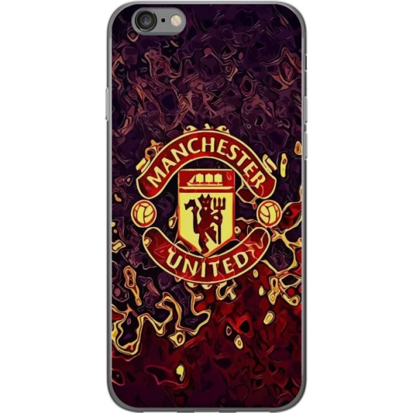 Apple iPhone 6s Gennemsigtig cover Manchester United
