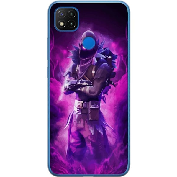 Xiaomi Redmi 9C Gennemsigtig cover Fortnite