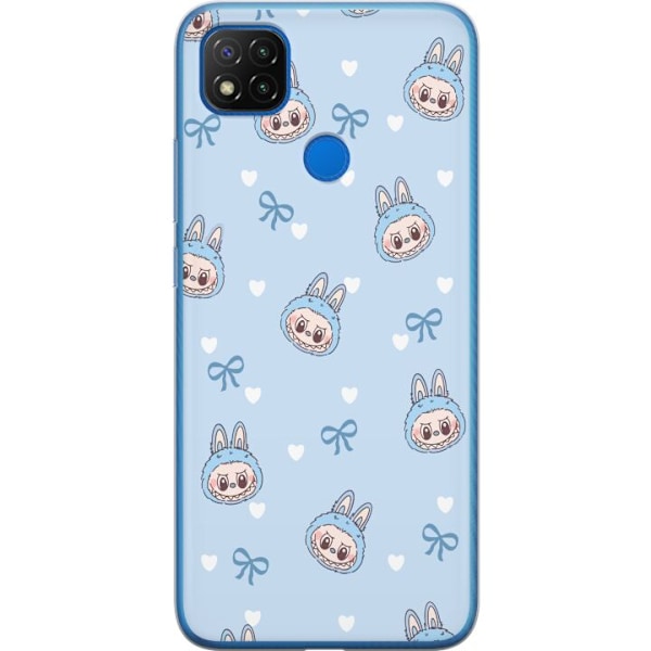 Xiaomi Redmi 9C Läpinäkyvä kuori Labubu Tuli Henki