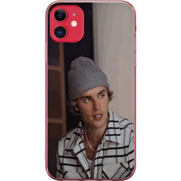 Apple iPhone 11 Genomskinligt Skal Justin Bieber