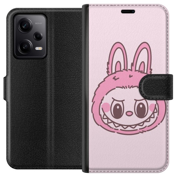 Xiaomi Redmi Note 12 Pro Lommeboketui Labubu Dyrekretsbunnyutg