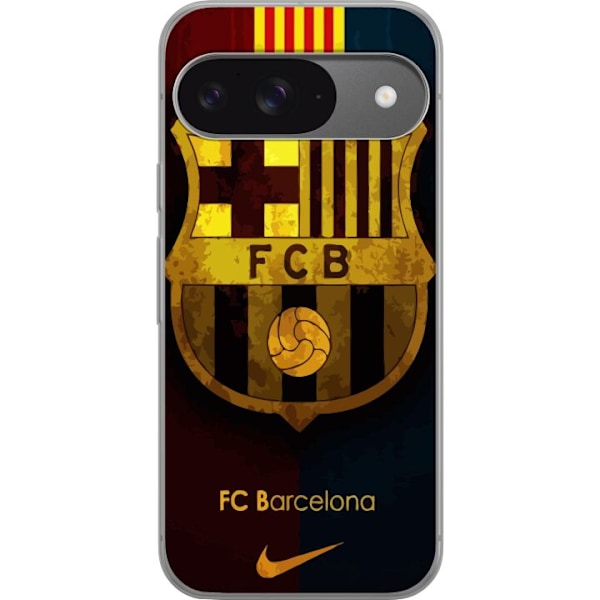 Google Pixel 9 Gjennomsiktig deksel FC Barcelona