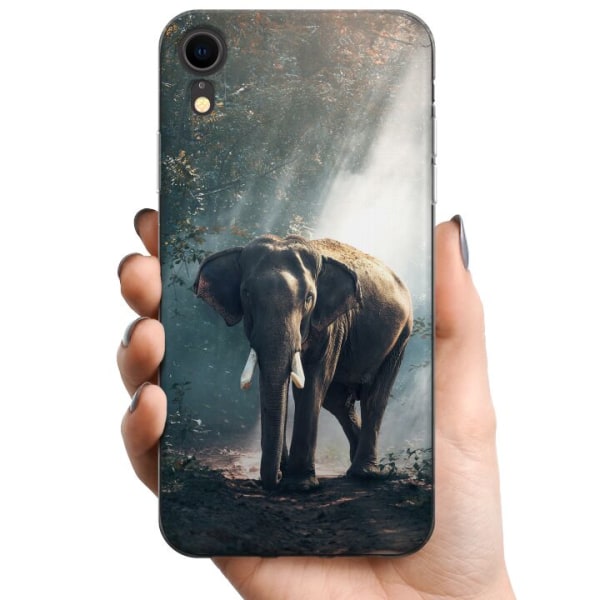 Apple iPhone XR TPU Mobilcover Elefant
