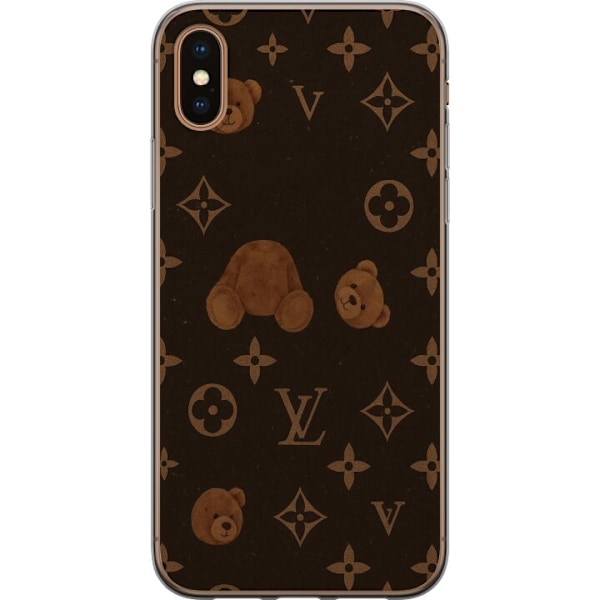 Apple iPhone XS Läpinäkyvä kuori Plush Luxe