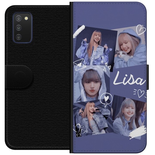 Samsung Galaxy A03s Tegnebogsetui Lisa Blackpink – Aesthetic
