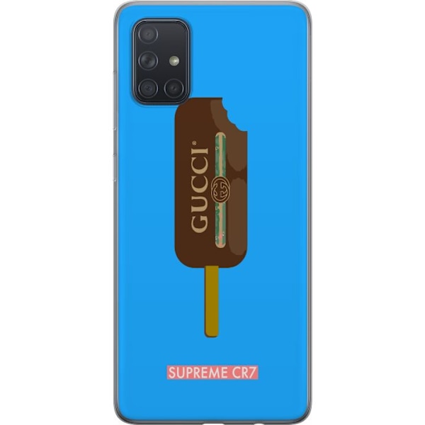 Samsung Galaxy A71 Gennemsigtig cover Gucci Glass