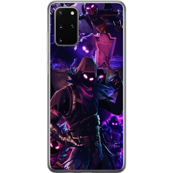 Samsung Galaxy S20+ Läpinäkyvä kuori Fortnite Raven