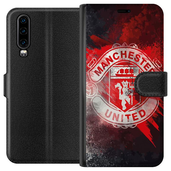 Huawei P30 Lompakkokotelo Manchester United F.C.