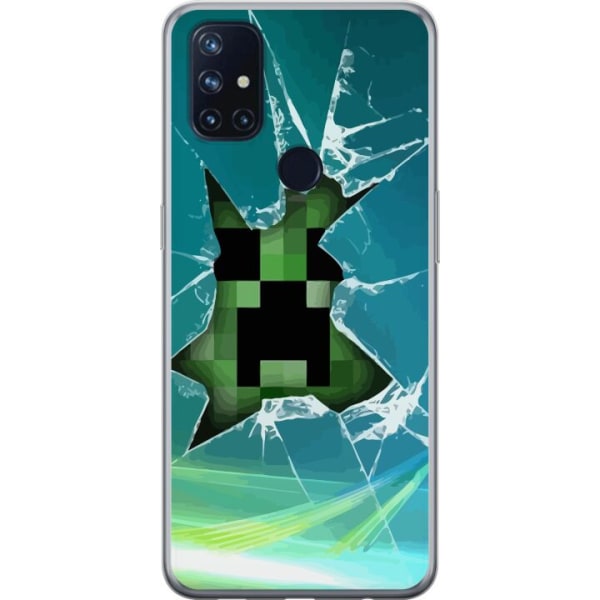 OnePlus Nord N10 5G Gennemsigtig cover MineCraft
