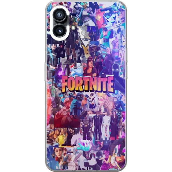 Nothing Phone (1) Gennemsigtig cover Fortnite