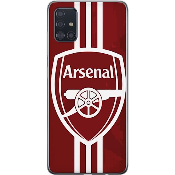 Samsung Galaxy A51 Gennemsigtig cover Arsenal