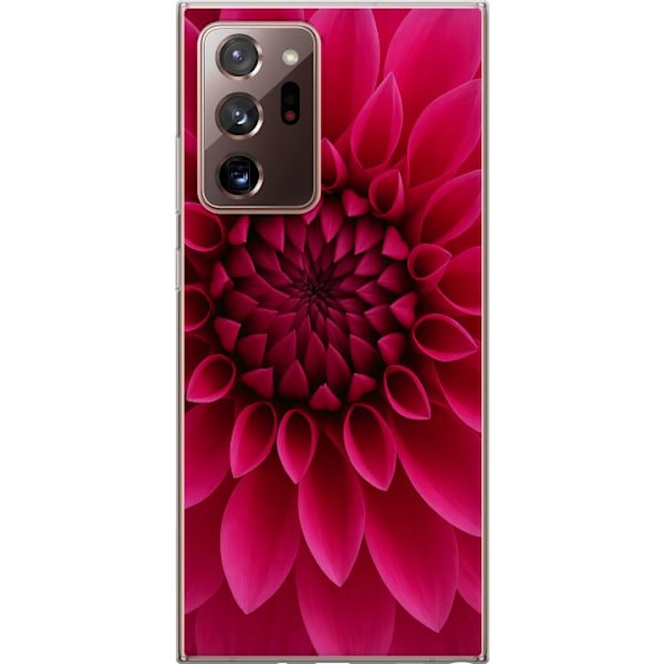 Samsung Galaxy Note20 Ultra Läpinäkyvä kuori Rosecore